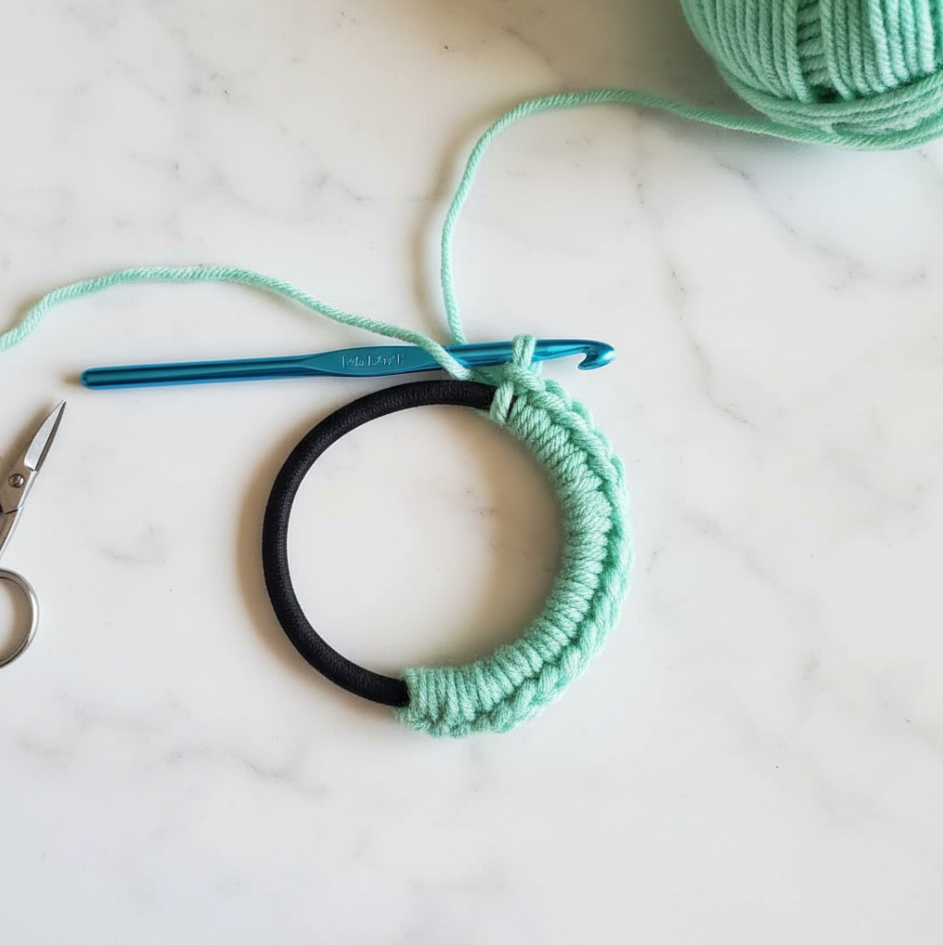 crochet scrunchie pattern